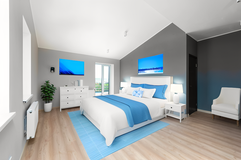 Home Staging virtuel d'une chambre